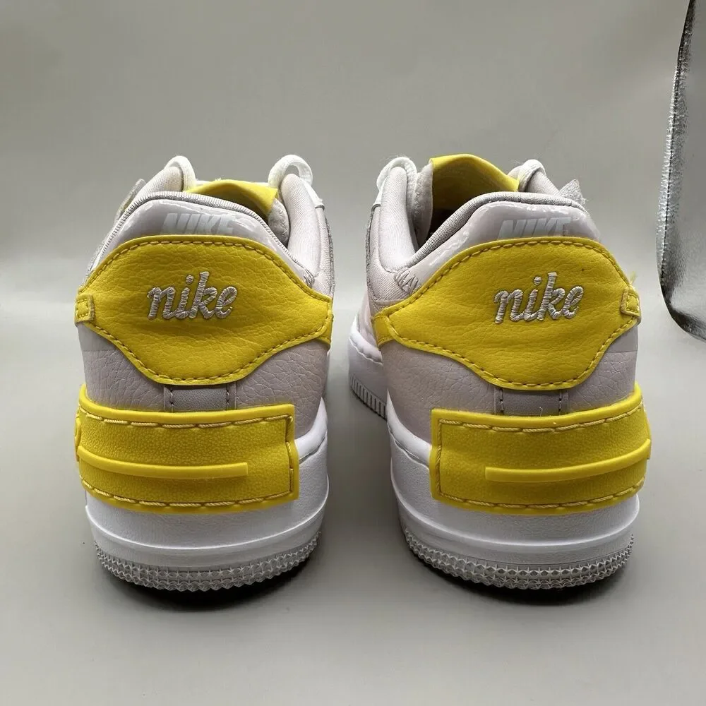 Nike Air Force 1 Low Shadow Women’s Size 7 US Sunshine Sneakers Shoes CJ1641-102